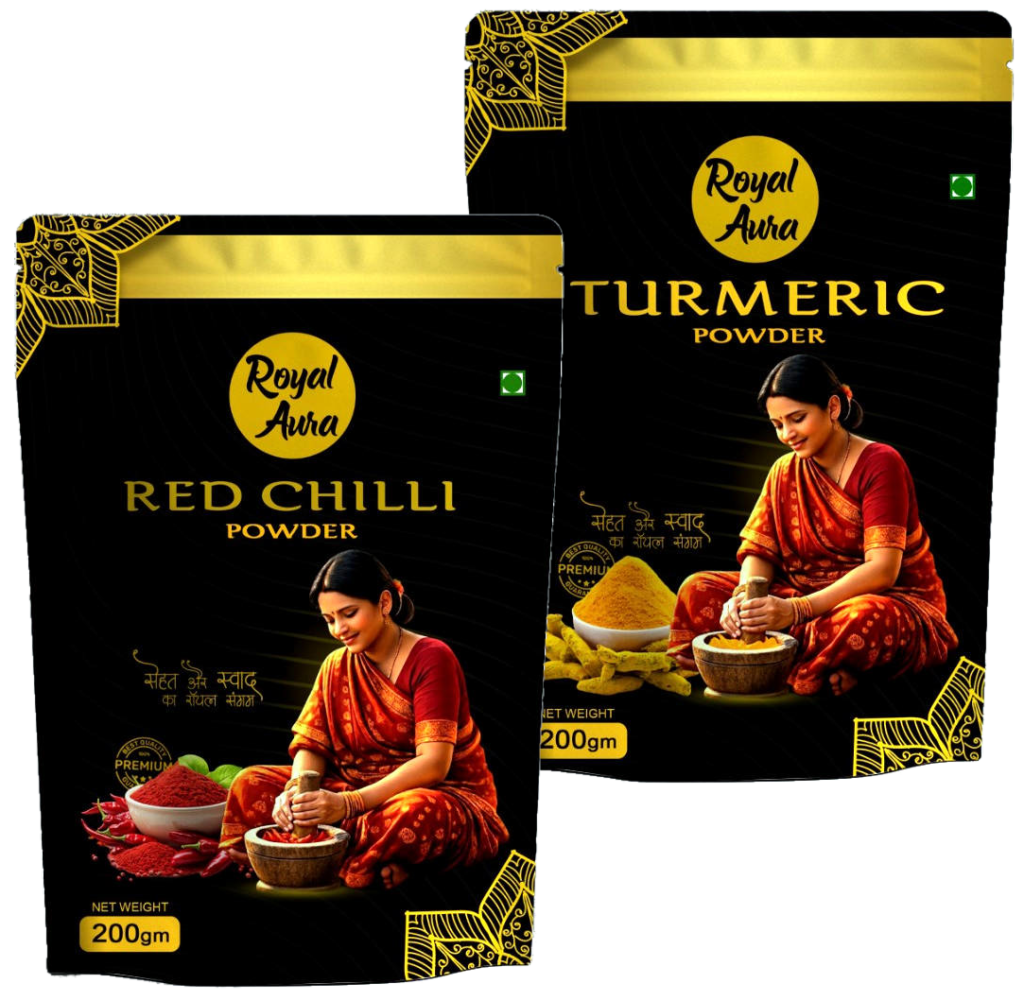 Red Chilli and Turmeric Powder